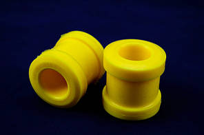 Втулка важеля ГАЗ 24, 2410, 31029 верхнього поліуретан жовтий (к-кт 2 шт)