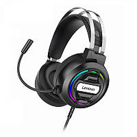 Компанія Lenovo H401 ігровий гарнітура навушники-вкладиші 3.5 мм USB 7.1 об'ємний звук глибокий бас стерео