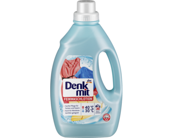 Denkmit Feinwaschlotion — рідкий порошок для делікатних тканин 1.1 l.