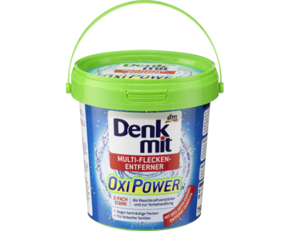 Denkmit Oxi Power Multi-Flecken-Entferner — універсальний засіб для виведення плям, відро