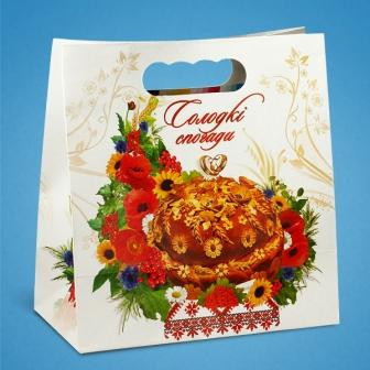 Коробочка для весільного карава, солодощів і весільних шишок С-0020, фото 1