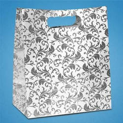 Пакет для весільного карава або солодощів у сріблястих тонах