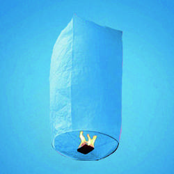 Небесний ліхтарик блакитний у формі купола