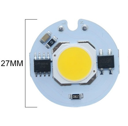 Светодиодный модуль диод COB матрица LED 12W AC220V 27mm - фото 7 - id-p1130708575