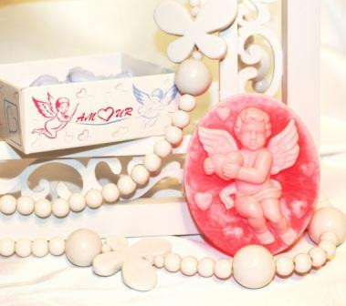 Подарочное мыло ручной работы "Амур женский" - фото 1 - id-p185451790