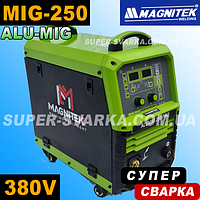 Magnitek AluMig-250 Duble-Pulse Synergic зварювальний напівавтомат