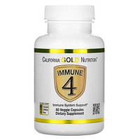 Витамины и минералы California Gold Nutrition Immune 4 (60 капсул.)