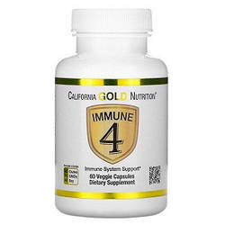 Вітаміни і мінерали California Gold Nutrition Immune 4 (60 капсул.)