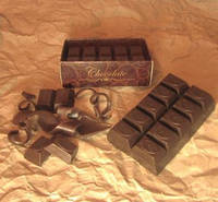 Подарочное мыло ручной работы "Плитка шоколада"