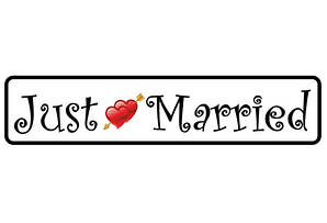 Весільні номери на авто "Just Married"