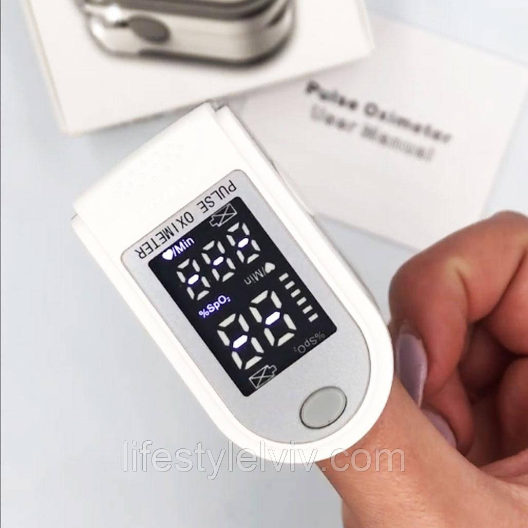 Пульсометр бездротовий Pulse Oximeter / Пульсометр оксиметром на палець