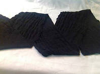 Чёрный и сиреневый шарф вязаный из ангоровой шерсти размер 185 х 18 см 180