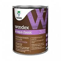 Лазурь-лак антисептический Teknos Woodex Aqua Classic для древесины (тонируется в цвета) 0,9 л