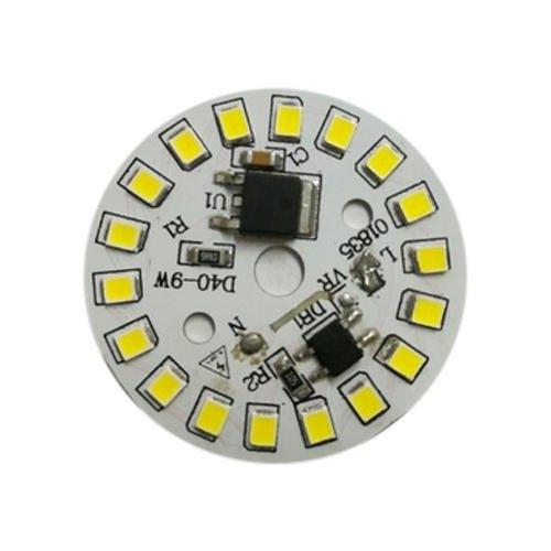 Світлодіодний модуль LED 9 Ватів AC220 плата для ремонту ламп 40 mm