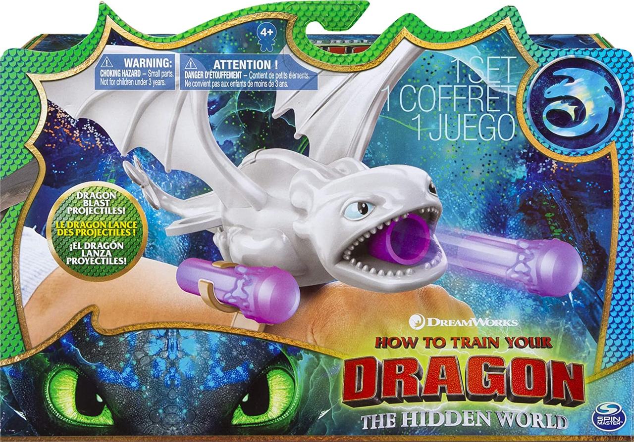 Фігурка браслет пускач дракон Беззубик Як приручити дракона DreamWorks Dragons Toothless Wrist Launcher