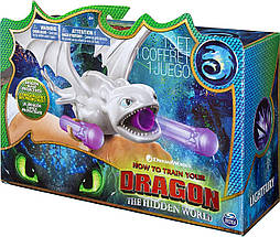 Фігурка браслет пускач дракон Беззубик Як приручити дракона DreamWorks Dragons Toothless Wrist Launcher, фото 2