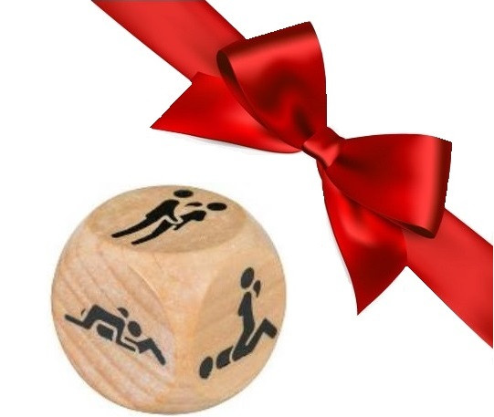 Дерев'яний кубик з позами Adrien Lastic Dice Sexy (1 шт) 777Store.com.ua, фото 1