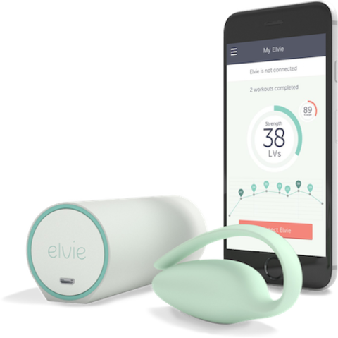 Преміум тренажер Кегеля Elvie Exercise Tracker, індукційна зарядка, PRO-додаток, без вібрації, Салатовий 777Store.com.ua