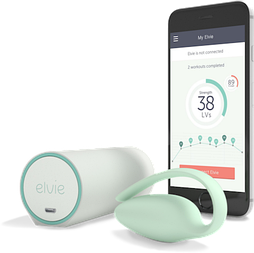 Преміум тренажер Кегеля Elvie Exercise Tracker, індукційна зарядка, PRO-додаток, без вібрації, Салатовий 777Store.com.ua