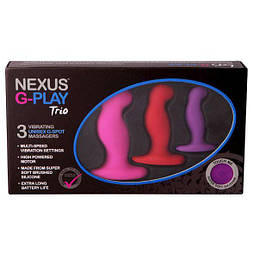 Набір анальних вібраторів Nexus G-Play Trio