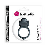 Ерекційне кільце Dorcel Power Clit Black V2 з вібрацією, з язичком зі щіточкою 777Store.com.ua, фото 2