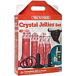 Набір для страпона Doc Johnson Vac-U-Lock Crystal Jellies Set, діаметр 3,8 см, 2х4,5 см, 5,1 см 777Store.com.ua, фото 5