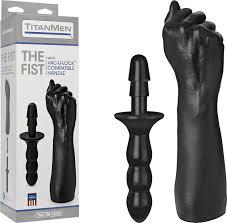 Кулак для фістінга Doc Johnson Titanmen The Fist with Vac-U-Lock Compatible Handle, діаметр 7,6 см 777Store.com.ua