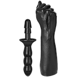 Кулак для фістінга Doc Johnson Titanmen The Fist with Vac-U-Lock Compatible Handle, діаметр 7,6 см 777Store.com.ua, фото 2