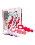 Набір анальних іграшок Satisfyer Plugs colored (set of 3), макс. діаметр 3 см 777Store.com.ua, фото 3