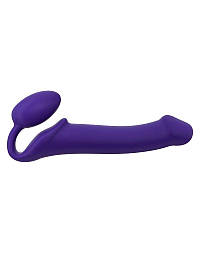 Безремневой страпон Strap-On-Me Violet L, повністю регульований, діаметр 3,7 см 777Store.com.ua