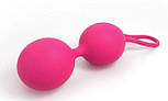 Вагінальні кульки Dorcel Dual Balls Magenta, діаметр 3,6 см, вага 55гр 777Store.com.ua, фото 2