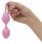Розкішні вагінальні кульки PILLOW TALK - Frisky Pink з кристалом, діаметр 3,2 см, вага 49-75гр 777Store.com.ua, фото 2