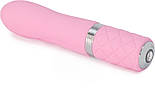 Розкішний вібратор PILLOW TALK - Flirty Pink з кристалом Swarovski, гнучка голівка 777Store.com.ua, фото 6