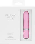 Розкішний вібратор PILLOW TALK - Flirty Pink з кристалом Swarovski, гнучка голівка 777Store.com.ua, фото 8