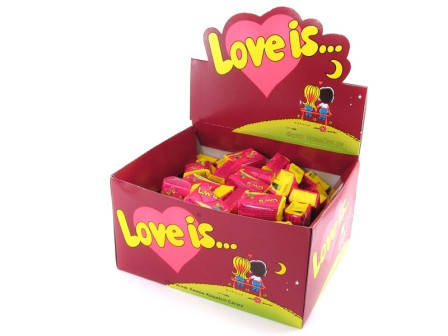 Жуйки "Love is", Вишня-Лимон