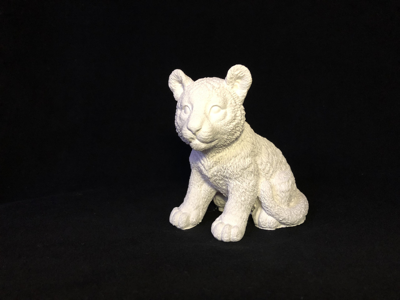 Гіпсова фігурка для розфарбовування "Тигреня" ТК-114 з фарбами та пензлем