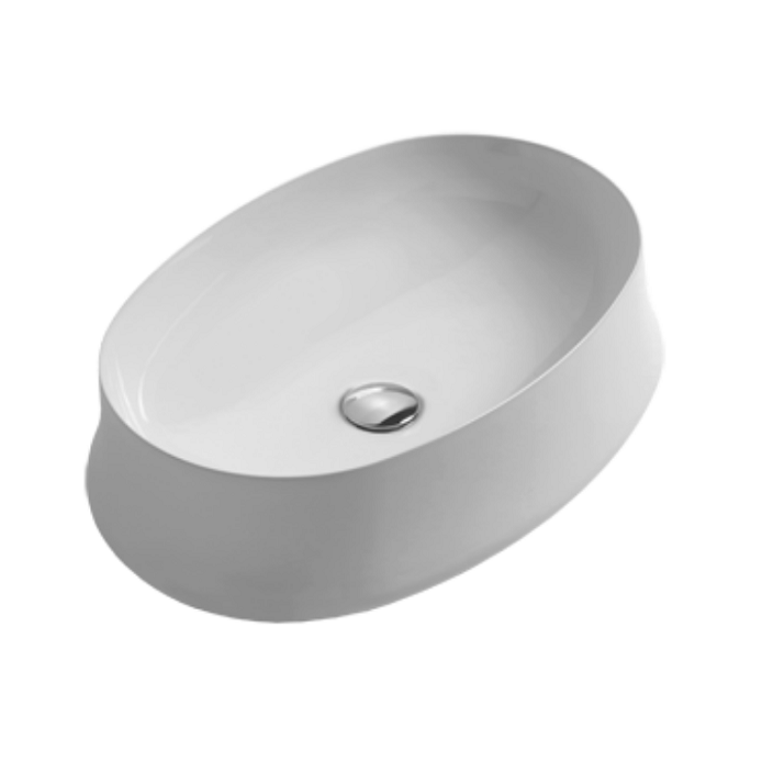 Матовий накладний умивальник 600х420 SIMAS SHARP OVALE SH04, фото 1