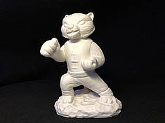 Гіпсова фігурка для розфарбовування "Майстер Тигриця" МТ-119 з фарбами та пензлем, фото 1