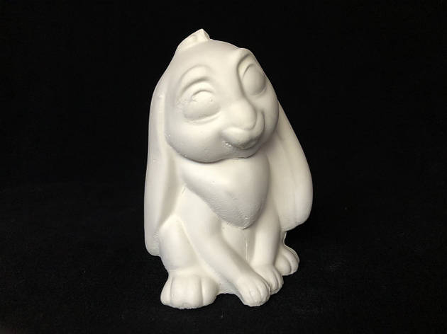 Гіпсова фігурка для розфарбовування "Кролик Клевер" КК-95, фото 1