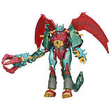 Трансформер мисливець на чудовиськоTransformers Beast Hunters Deluxe Class Risclaw Figure 5 Inches, фото 4