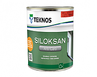 Краска акрилатная TEKNOS SILOKSAN ANTI-CARB для бетона белая (база 1) 0,9 л