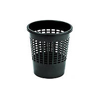 Кошик для сміття та паперів, колір чорний, 30 см