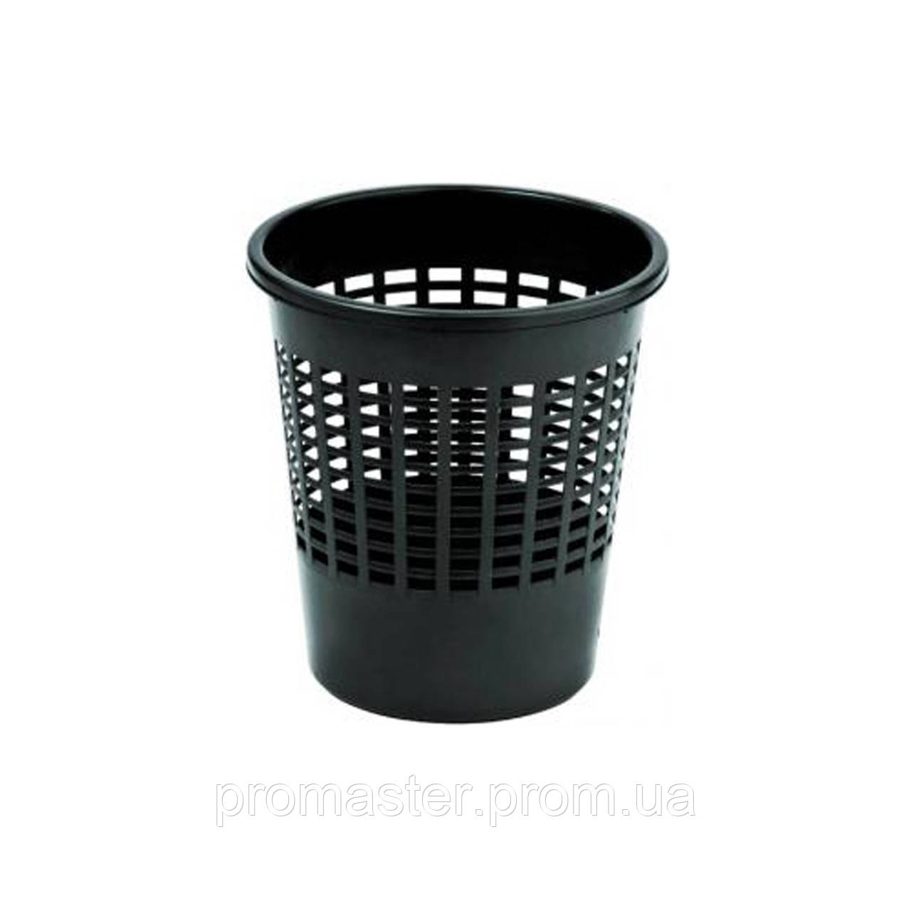 Корзина для мусора и бумаг, цвет черный, 30 см (ID#1308350952), цена ...