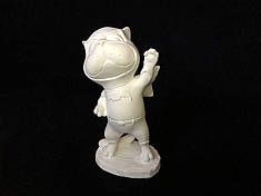 Гіпсова фігурка для розфарбовування "Кетбой" КБ-128 з фарбами та пензлем, фото 1