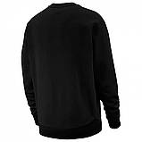 ХудіТолстовка Nike Sportswear Club Crew BLACK/WHITE, оригінал. Доставка від 14 днів, фото 2