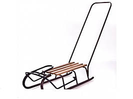 KMMod.4.1 Санки з відкидною спинкою і штовхачем Супутник (мод.4.1) поздовжні