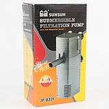 Фільтр для акваріумів Sun-Sun JP-032F внутрішній 350 л/год до 50 л, фото 11