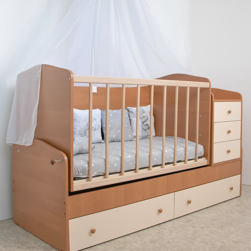 Купить Детская кровать-трансформер "Дрим" Ольха/Крем, цена 10800 грн ...