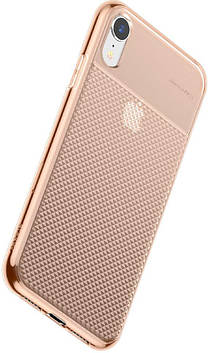 Чехол Baseus для Apple iPhone XR Glistening Case, Transparent Golden (WIAPIPH61-ST0V)
