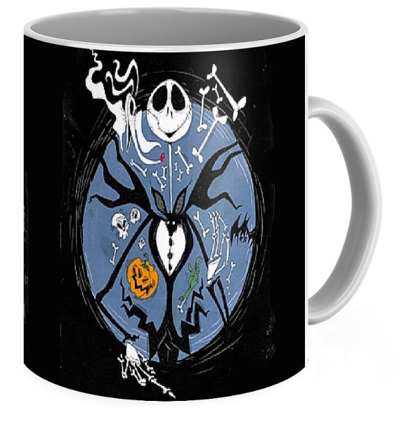 Кухоль Кошмар перед Різдвом The Nightmare before Christmas Art